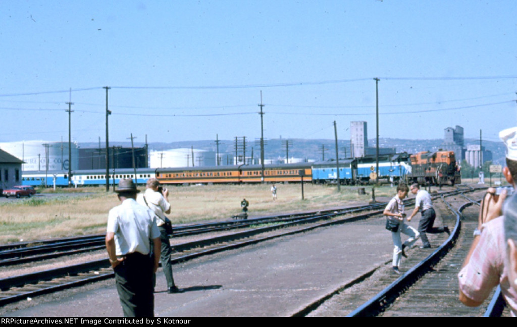 NMRA GN ore dock tour 1969 Duluth MN.